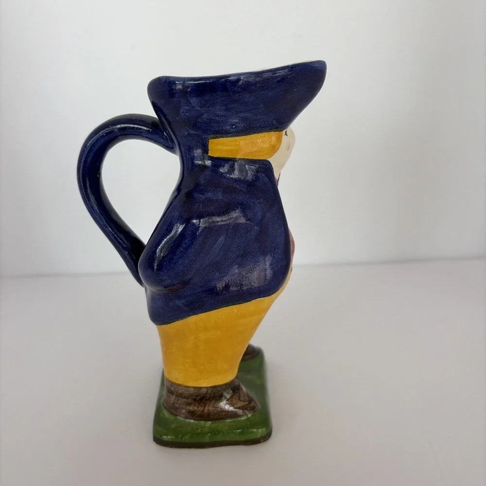 Loja dos Arcos Obidos Portugal Ceramic Pitcher 6